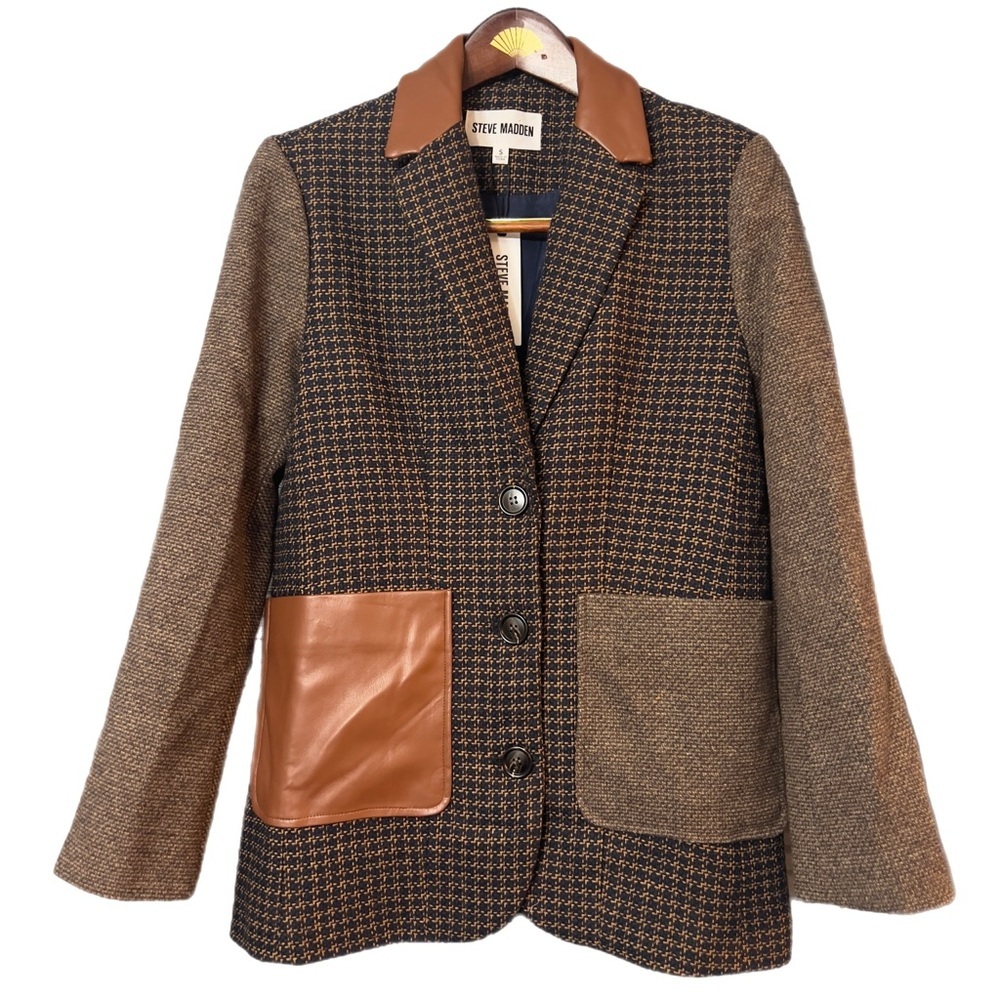 Steve Madden Kelly Blazer:Size S - Picture 2 of 10